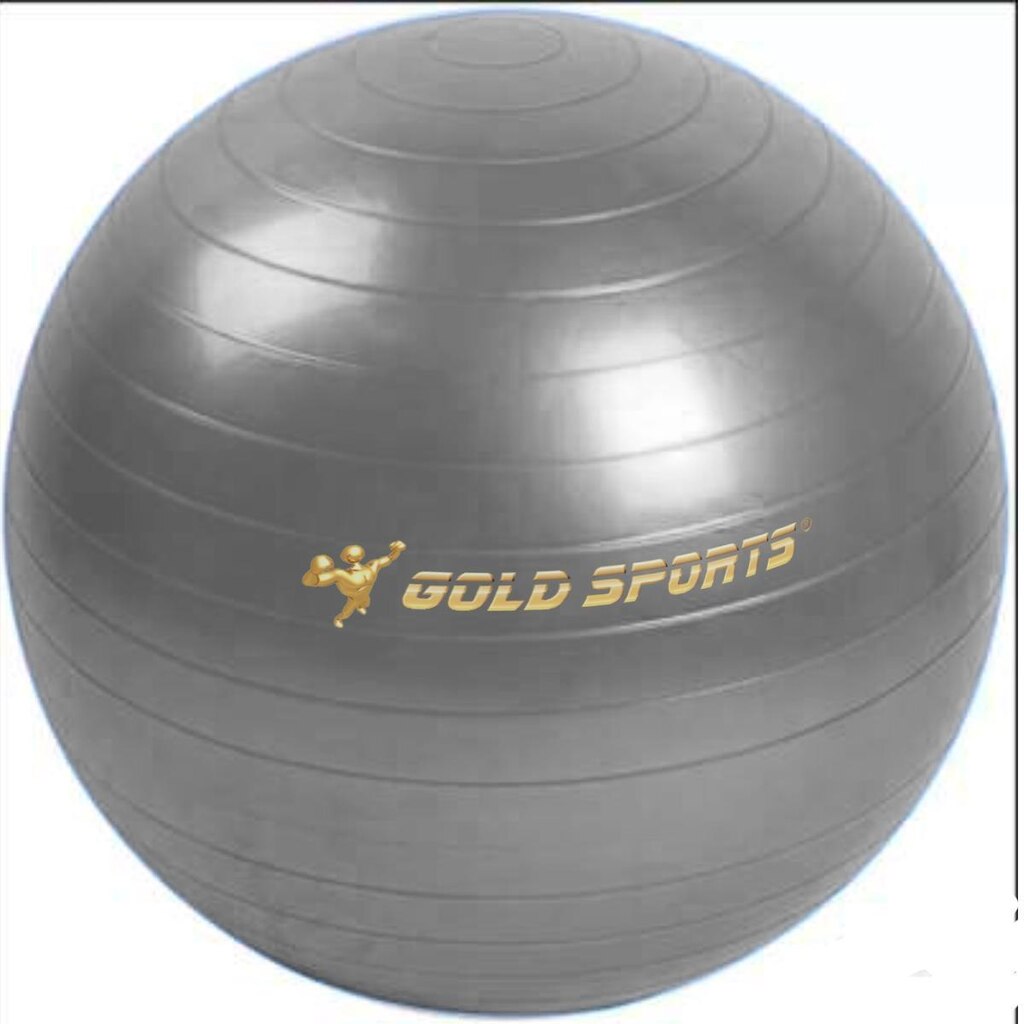 Bola Suiça Gold Sports Pilates 75cm com Bomba