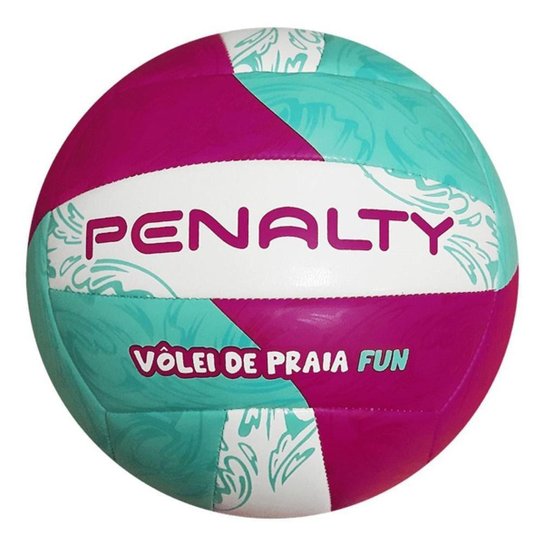 Bola Vôlei de Praia Penalty Fun XXI - Branco, Lar - Verde+Rosa é ruim? Bola Vôlei de Praia Penalty Fun XXI - Branco, Lar - Verde+Rosa é boa?
