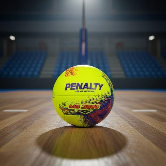 BOLA VOLEI PENALTY MG 3600 com BOMBA DE AR