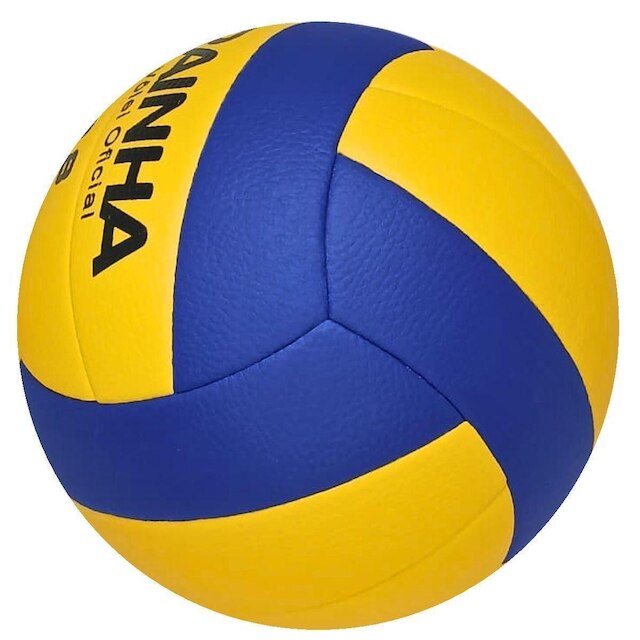BOLA VOLEI RAINHA OFICIAL 2.8 PARA TREINOS E JOGOS COM BOMBA DE AR