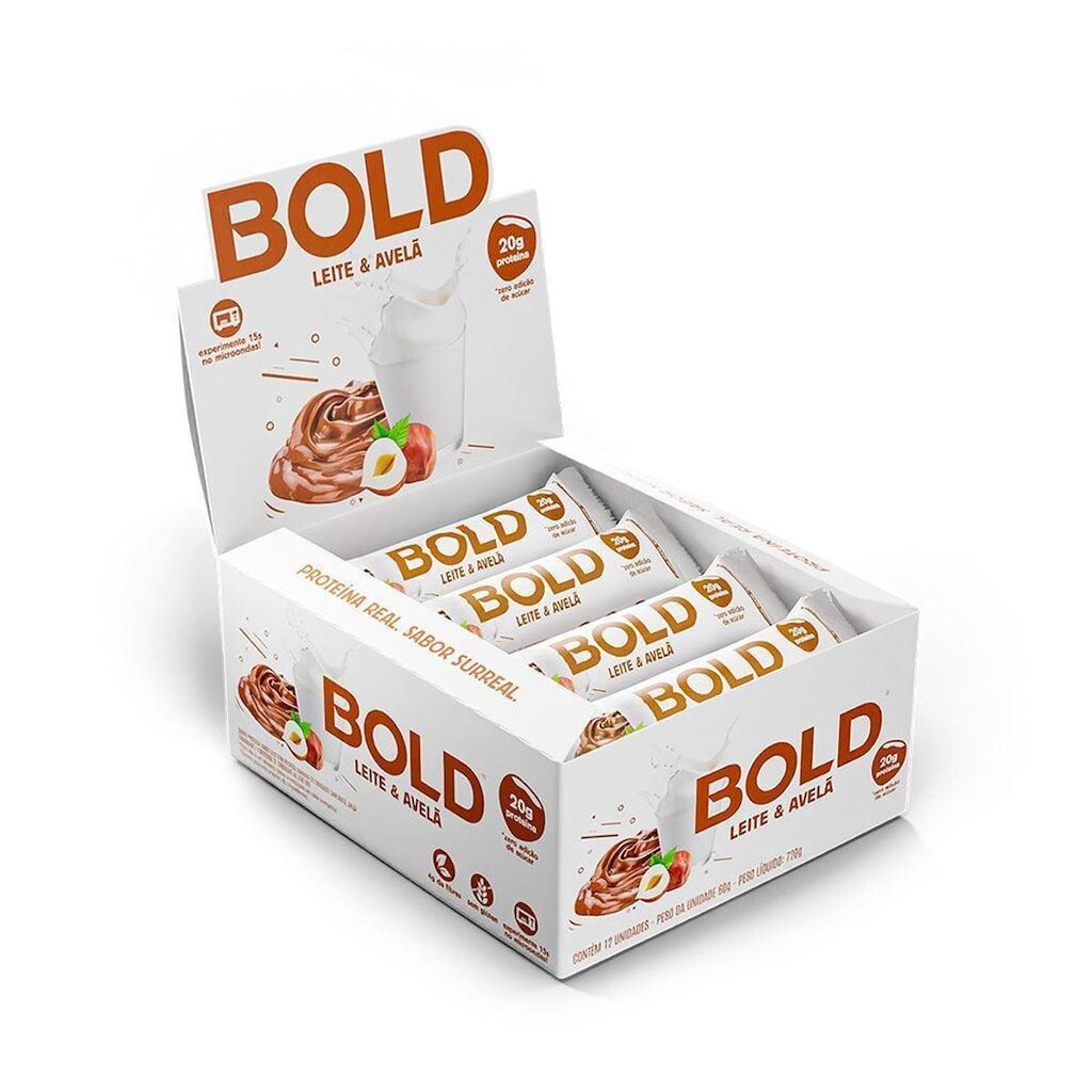 Bold Bar (Caixa 12 Unidades de 60g) - Bold Snacks