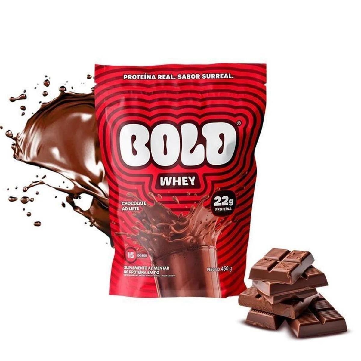 BOLD | Whey Chocolate ao Leite 450g Menor preço em BOLD | Whey Chocolate ao Leite 450g