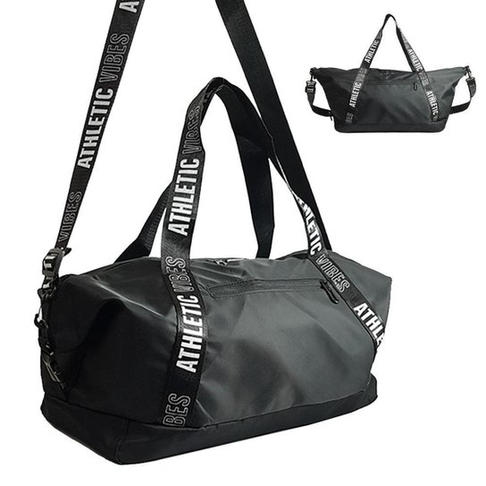 Bolsa 2 em 1 sacola e mala viagem esportiva treino academia - Preto é ruim? Bolsa 2 em 1 sacola e mala viagem esportiva treino academia - Preto é boa?
