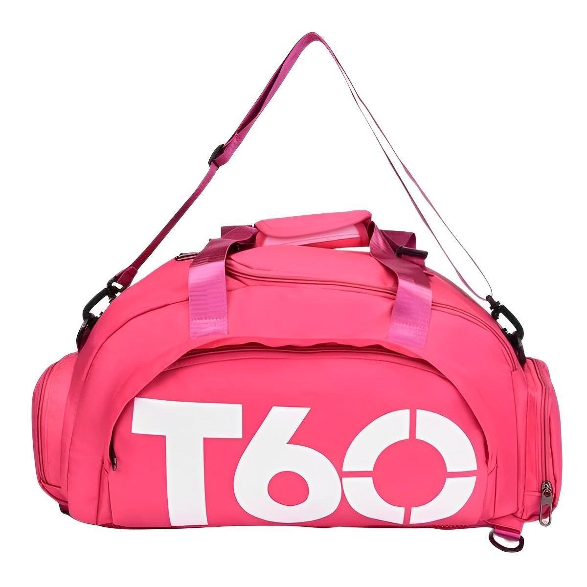 Bolsa Academia Esportiva Mala Viagem Mochila Transversal Fitness Treino Feminina Masculina Unissex