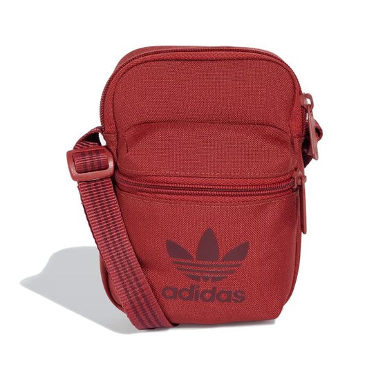Bolsa Adidas Festival Adicolor Classic Vermelha Vermelho Netshoes