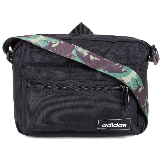 Bolsa Adidas Organizer Camuflada - Preto+Cinza Menor preço em Bolsa Adidas Organizer Camuflada - Preto+Cinza