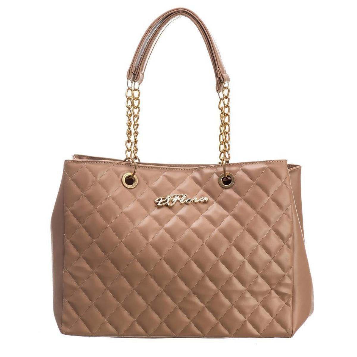 tan quilted bolsa