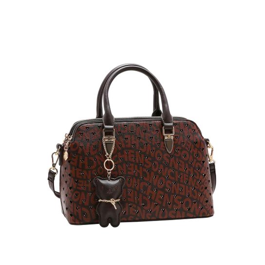 Bolsa Chenson Monograma Curvas Satchel