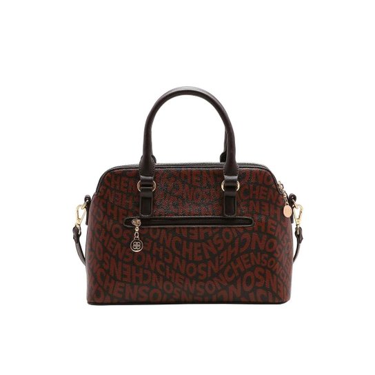 Bolsa Chenson Monograma Curvas Satchel