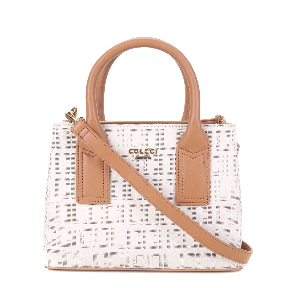 off white pvc tote bolsa