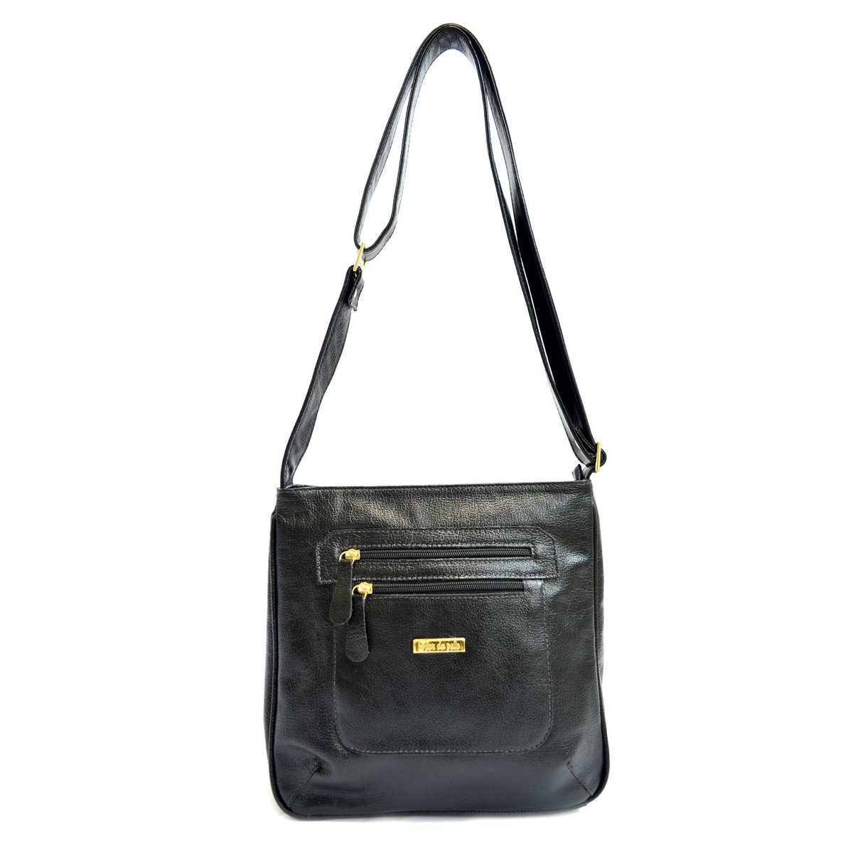 bolsa couro crossbody