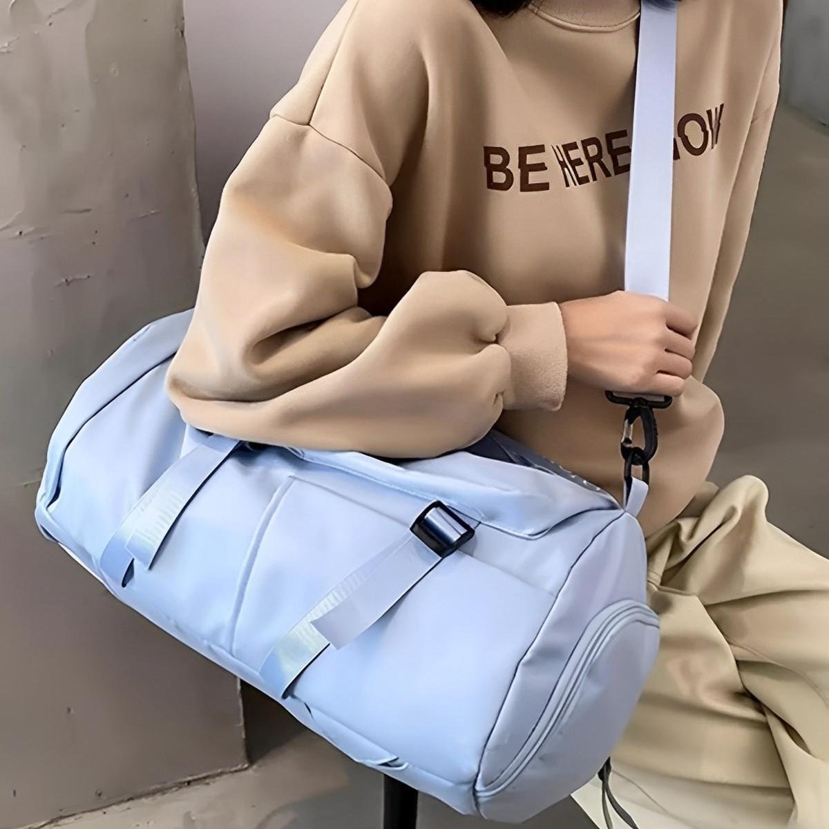 Bolsa de Academia Esportiva Mala Viagem Mochila Feminina