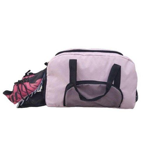 Bolsa de Academia Feminina Viagem Grande Resistente Luxo - Rosa Bebê Menor preço em Bolsa de Academia Feminina Viagem Grande Resistente Luxo - Rosa Bebê