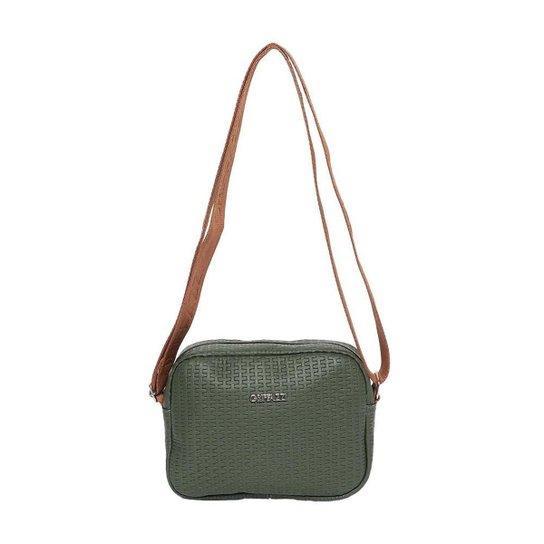 Bolsa de Couro Griffazzi Verde Oliva - Verde Menor preço em Bolsa de Couro Griffazzi Verde Oliva - Verde