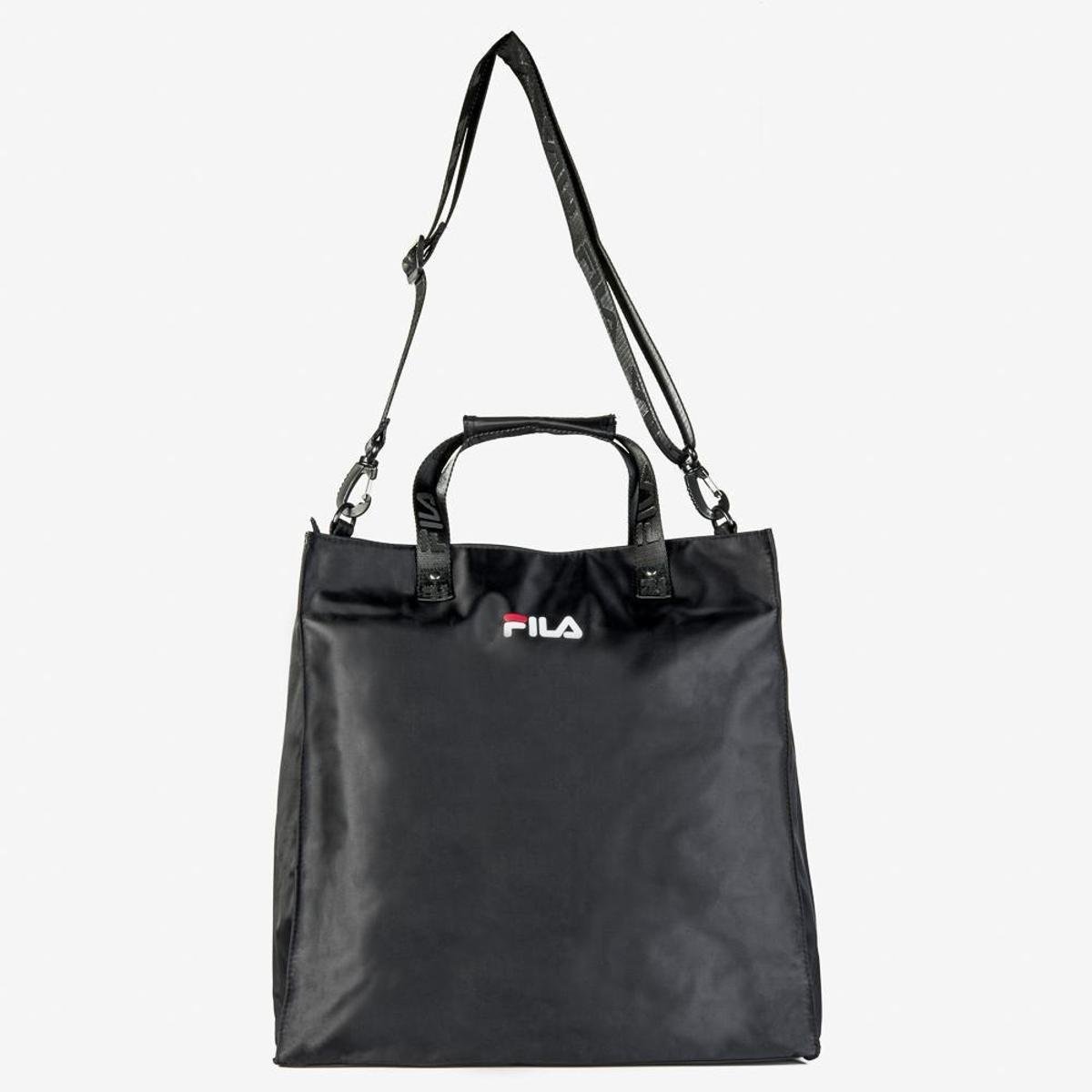 Bolsa De Ombro Fila Travel Glam Unisex Preto Netshoes
