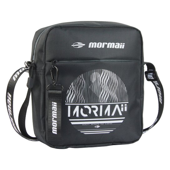 Bolsa de Ombro Mormaii Estampada - Preto Menor preço em Bolsa de Ombro Mormaii Estampada - Preto