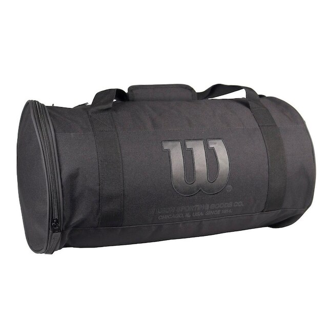 Bolsa de Viagem e Treino com Alça Transversal - Wilson - Preto Menor preço em Bolsa de Viagem e Treino com Alça Transversal - Wilson - Preto