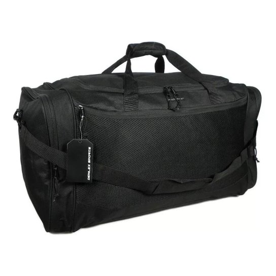 Bolsa De Viagem mala Grande Sacola de mão e tiracolo Denlex - Preto Menor preço em Bolsa De Viagem mala Grande Sacola de mão e tiracolo Denlex - Preto