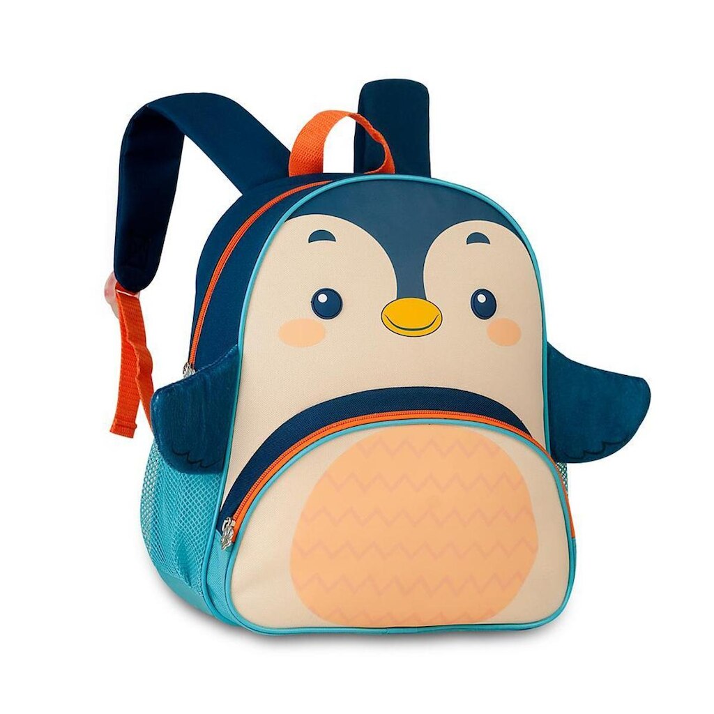 BOLSA ESCOLAR INFANTIL MOCHILA CRIANÇAS BICHINHOS VARIADOS