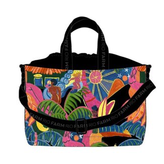 Bolsa Farm Tote Carioca Fantasia Colorida