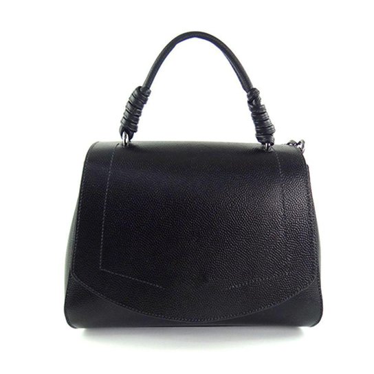 Bolsa Feminina Básica Menta e Hortelã - Preto