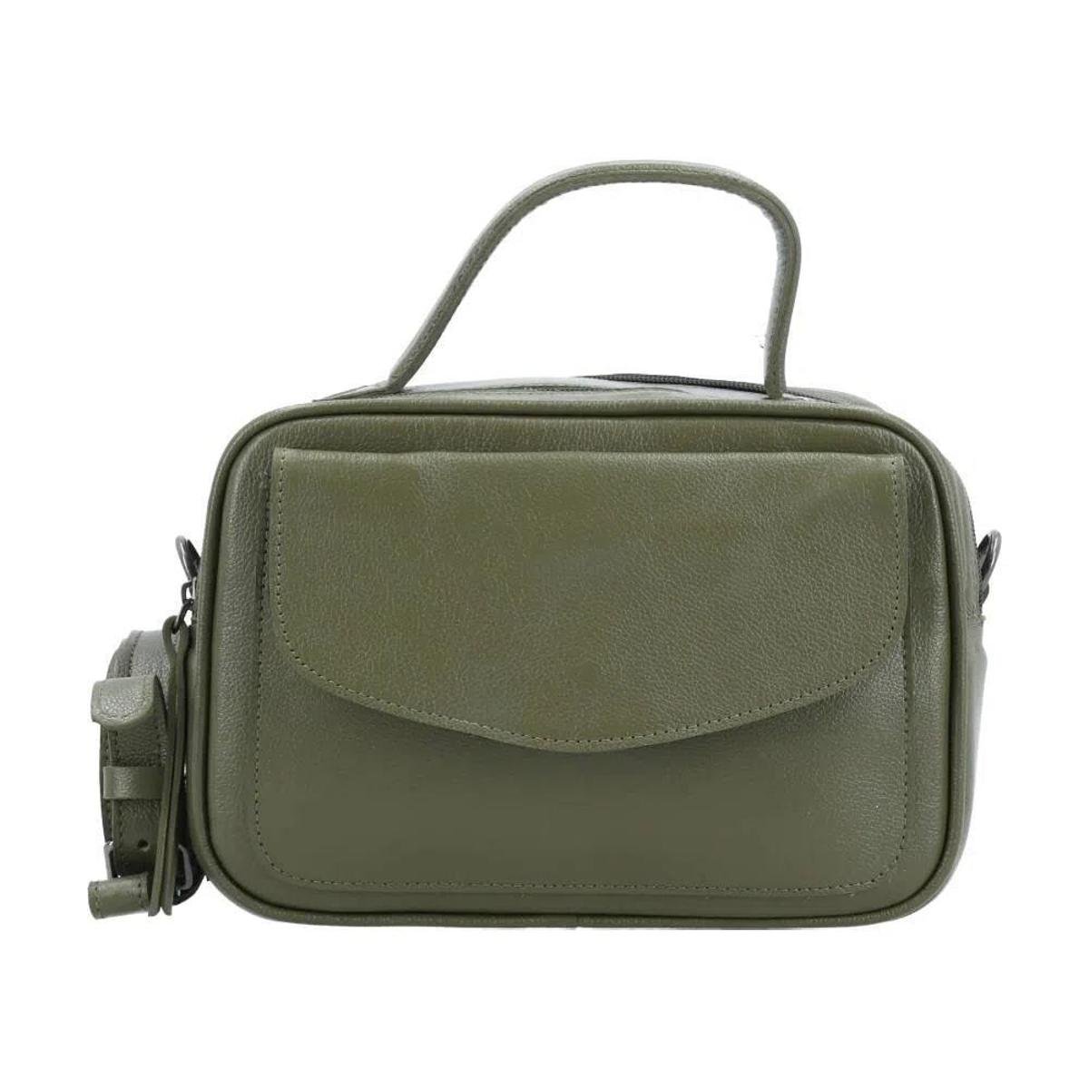 captain lea leather crossbody bolsa