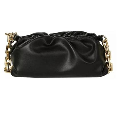 white ruched clutch bolsa