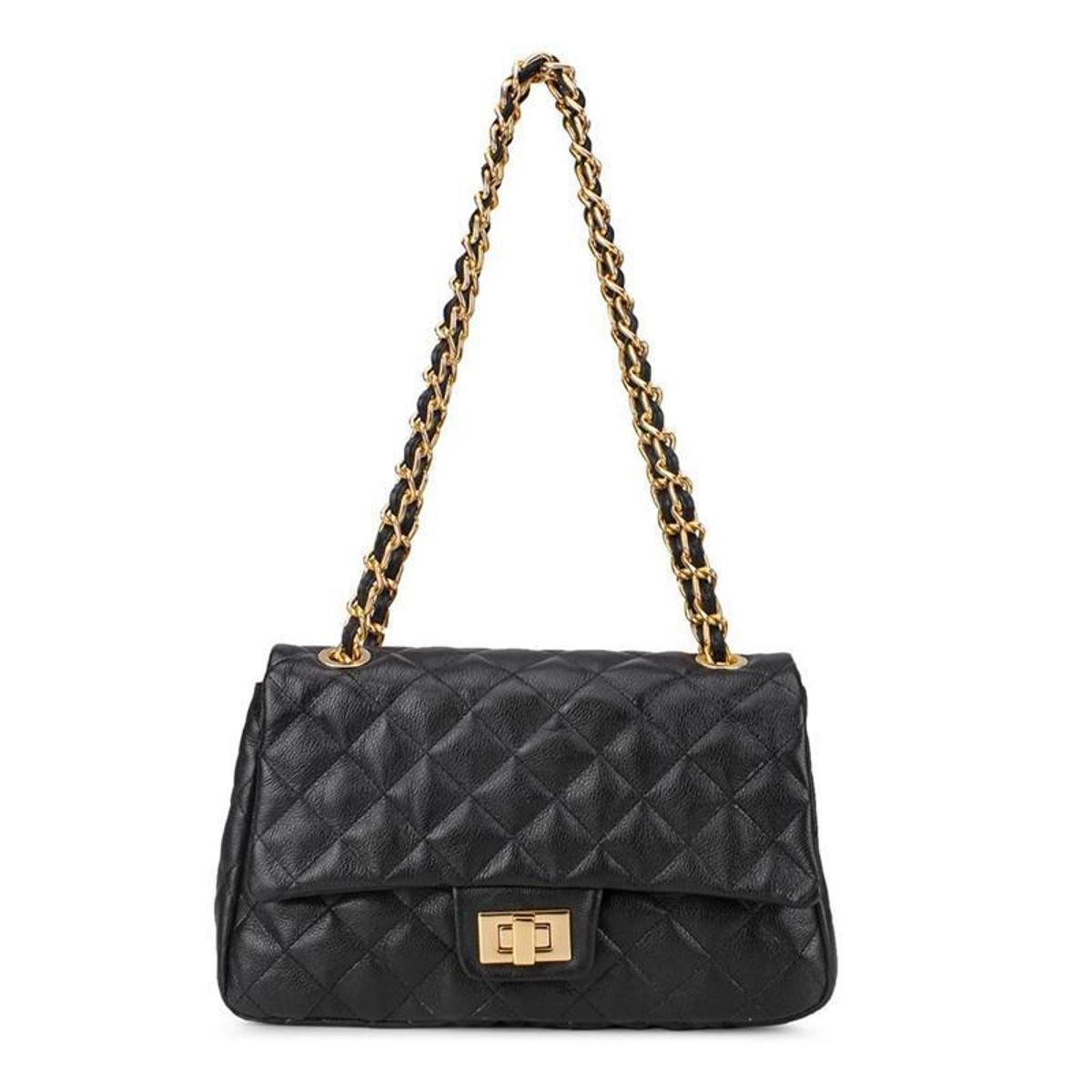 chanel matelasse chain shoulder bolsa