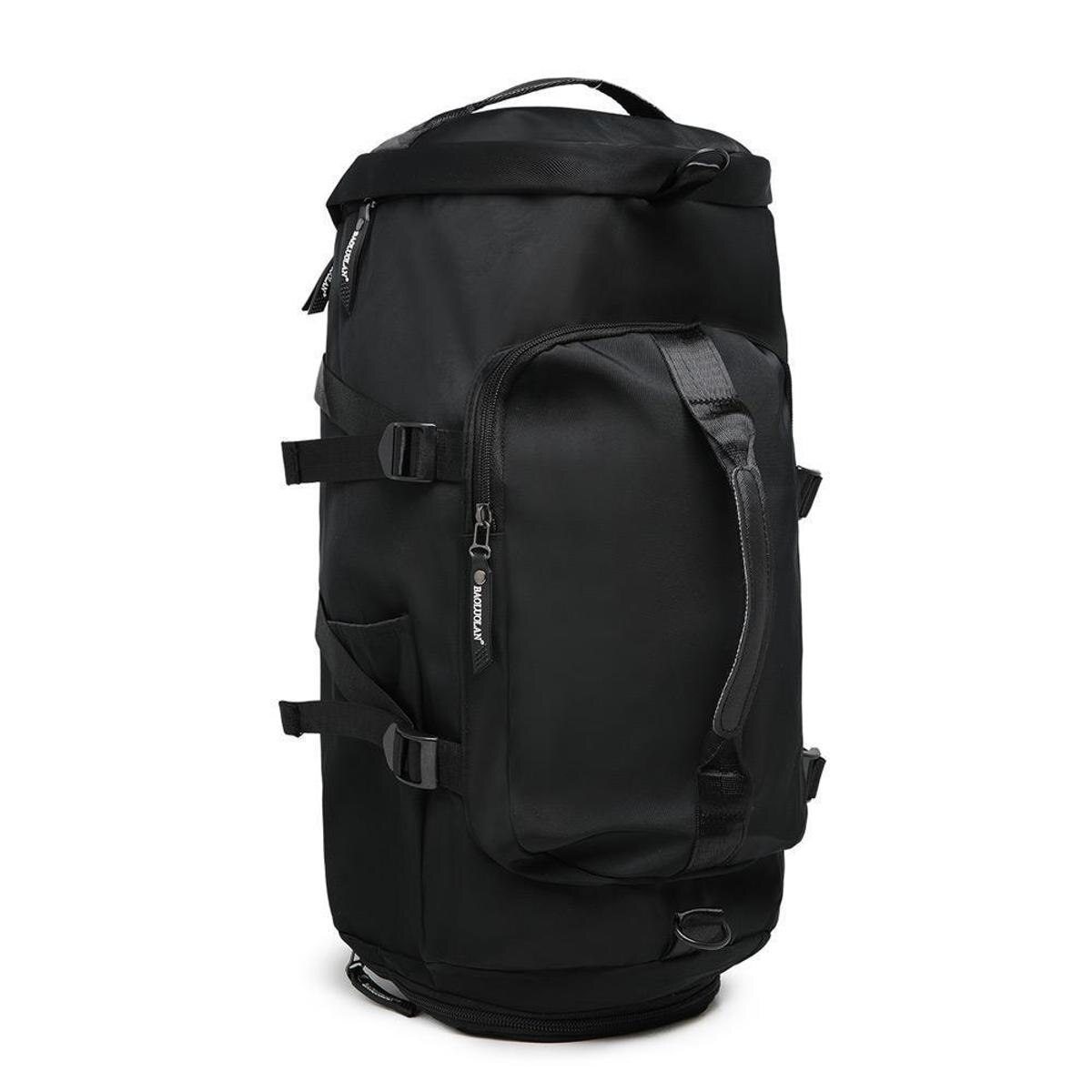 Bolsa Feminina e Masculina Transversal Que Vira Mochila De Costas Mala ...