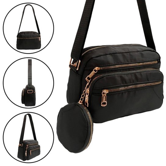 BOLSA FEMININA LEVE TRANSVERSAL TIRACOLO VARIAS DIVISÓRIAS - Preto é ruim? BOLSA FEMININA LEVE TRANSVERSAL TIRACOLO VARIAS DIVISÓRIAS - Preto é boa?