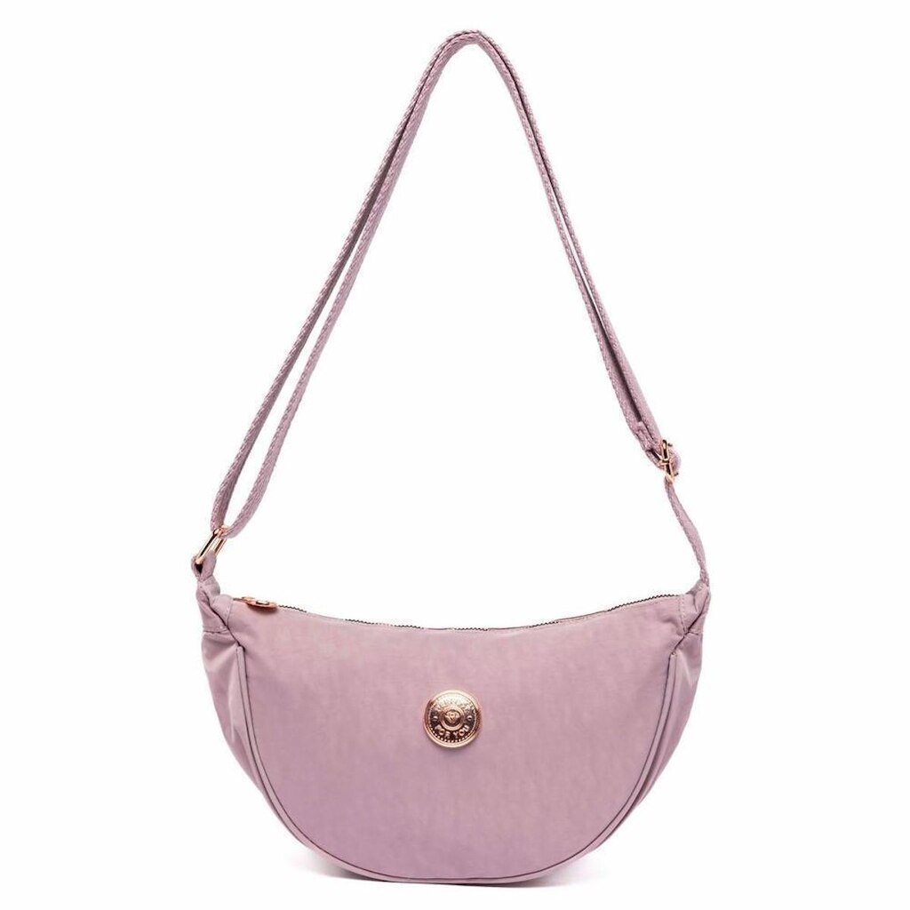 Bolsa Feminina Meia lua Ombro Media Alça Reforçada 3 litros