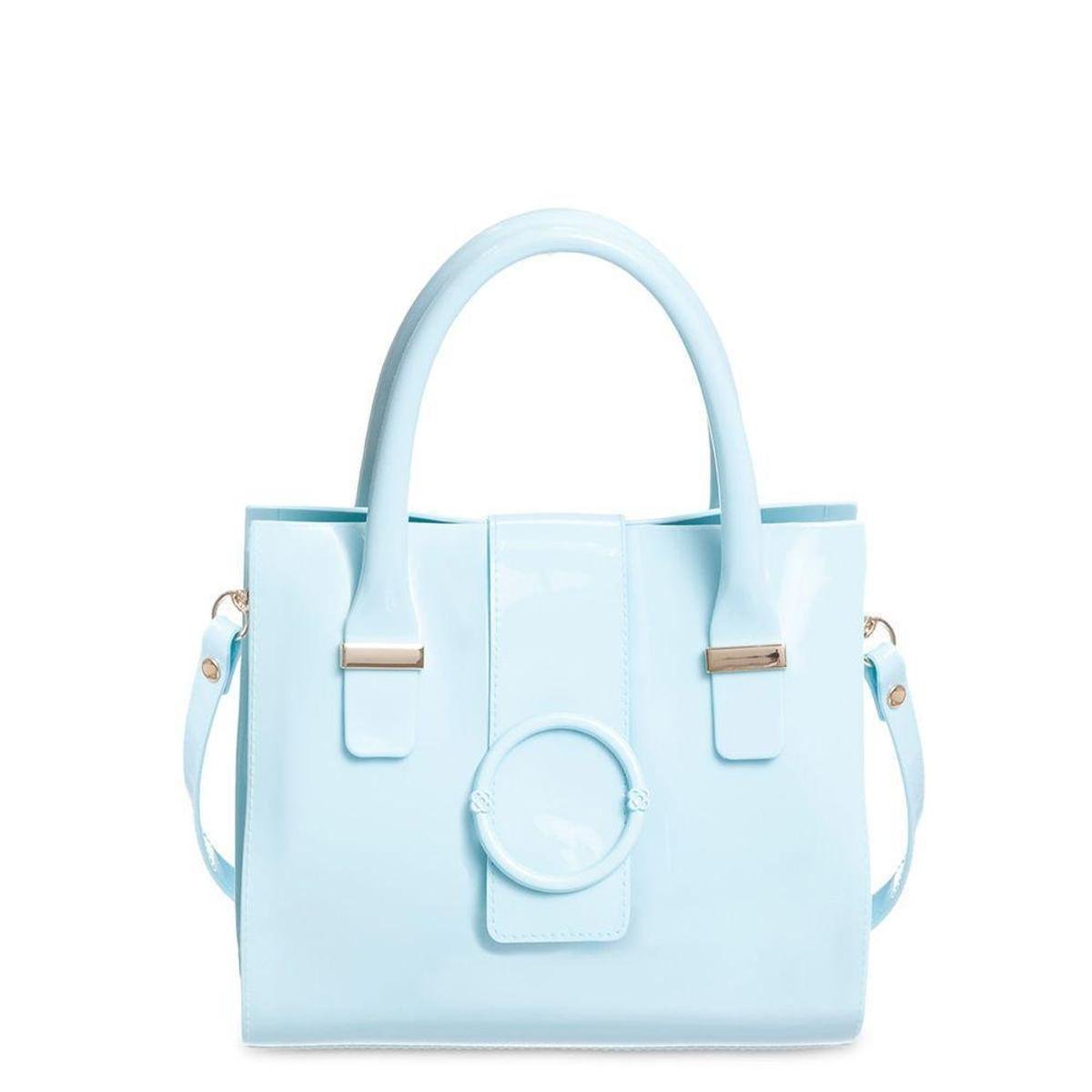 mcm baby blue bolsa