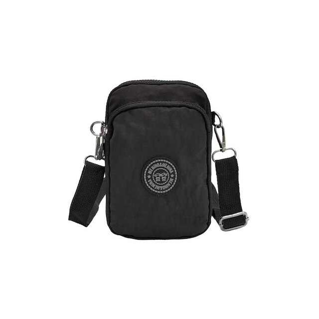 Bolsa Feminina Transversal Ombro Mini Bag Resistente Reforçada Menino e Menina - Preto Menor preço em Bolsa Feminina Transversal Ombro Mini Bag Resistente Reforçada Menino e Menina - Preto