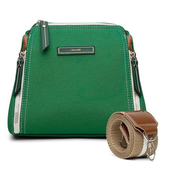 Bolsa Feminina varias cores de ombro transversal alça reajustavel preço imperdível Casual moderna - Verde Menor preço em Bolsa Feminina varias cores de ombro transversal alça reajustavel preço imperdível Casual moderna - Verde