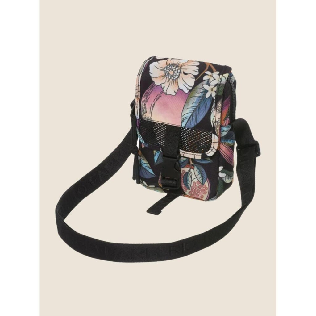 Bolsa Fervo Romance em Flor Marrom Farm