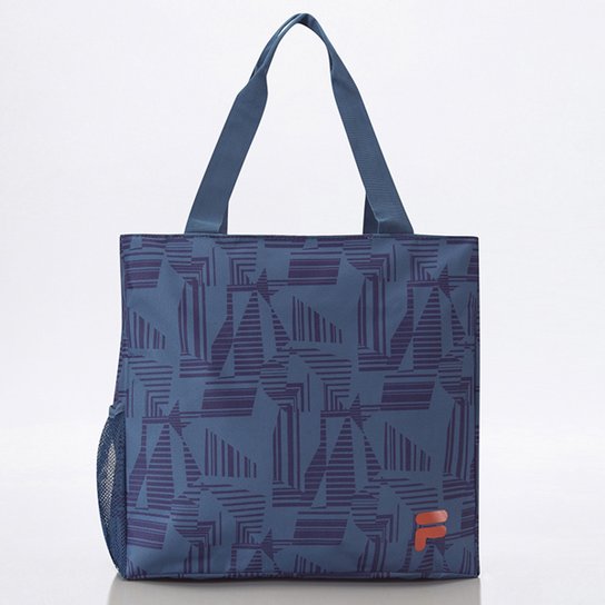 Bolsa Fila Tote Shopper Print Condition - Azul é ruim? Bolsa Fila Tote Shopper Print Condition - Azul é boa?