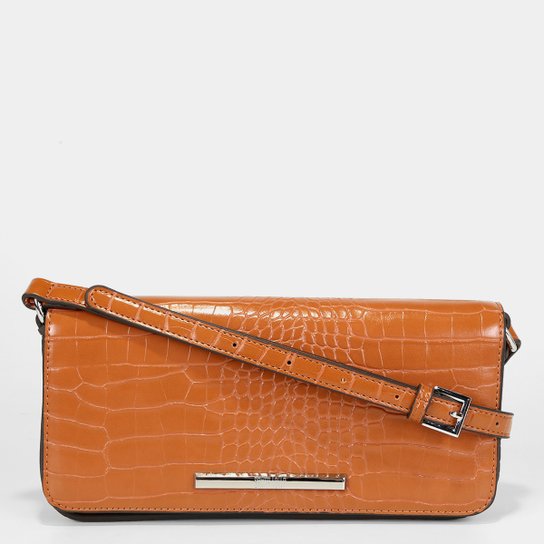 Bolsa Flap Santa Lolla Alça Transversal Feminina - Marrom Menor preço em Bolsa Flap Santa Lolla Alça Transversal Feminina - Marrom