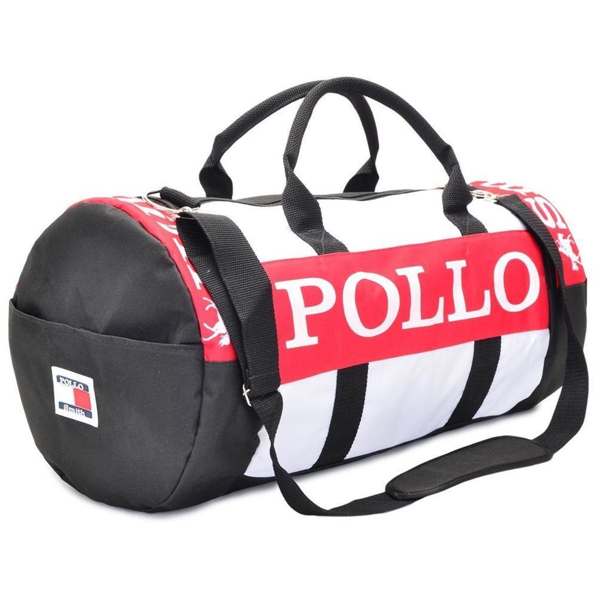 Bolsa Grande Polo Mala Viagem Passeio Academia Alça Transversal e Mão Menor preço em Bolsa Grande Polo Mala Viagem Passeio Academia Alça Transversal e Mão