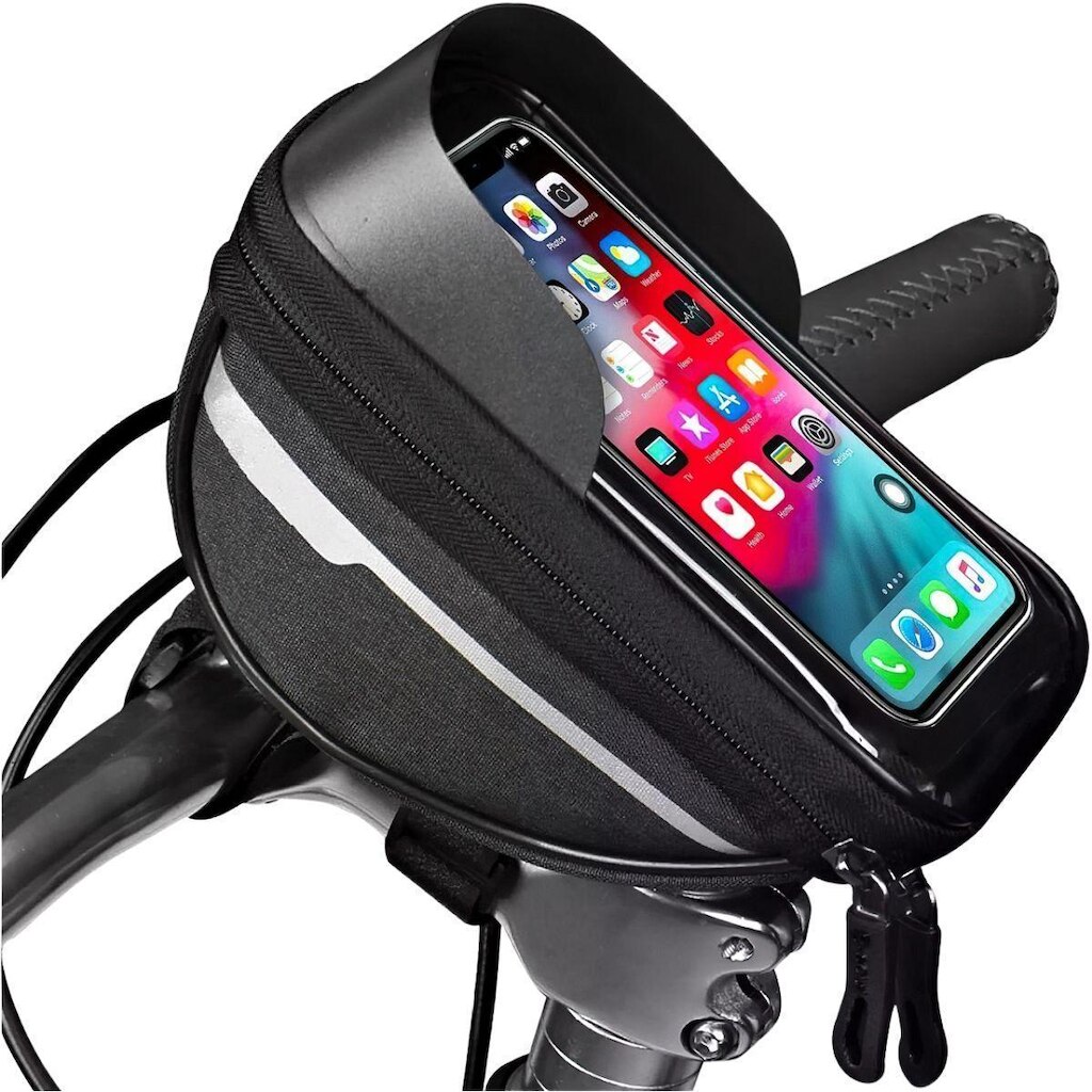 Bolsa Guidão Bike Porta Objetos Camera Ferramenta