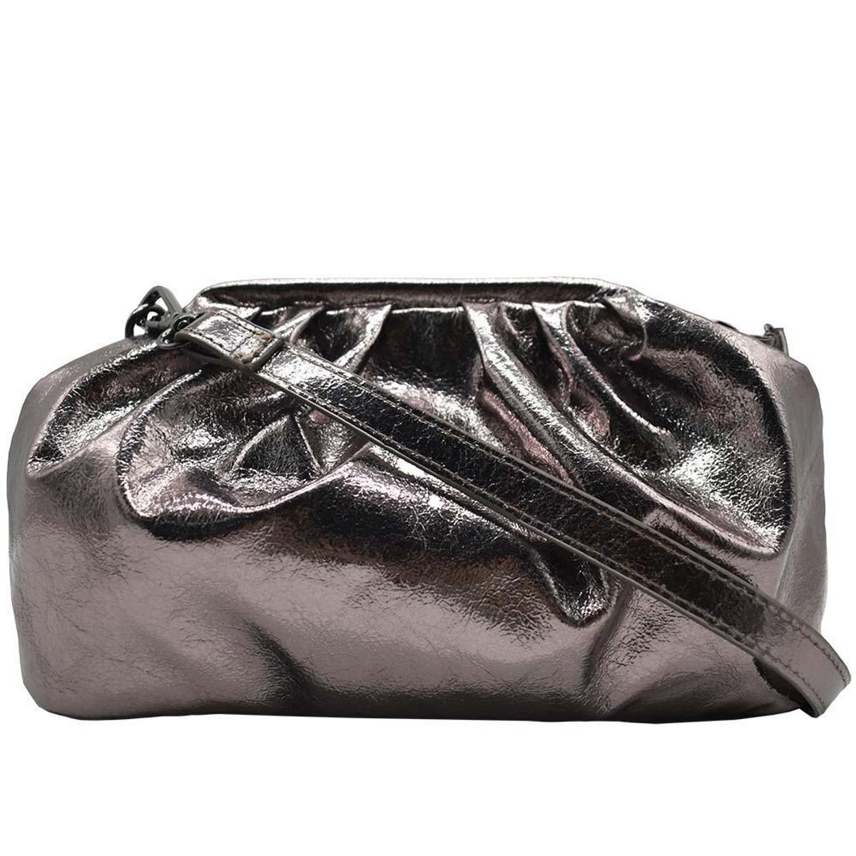 metallic hobo bolsa