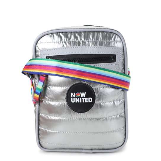 Bolsa Infantil Semax Now United Transversal Feminina - Prata Menor preço em Bolsa Infantil Semax Now United Transversal Feminina - Prata