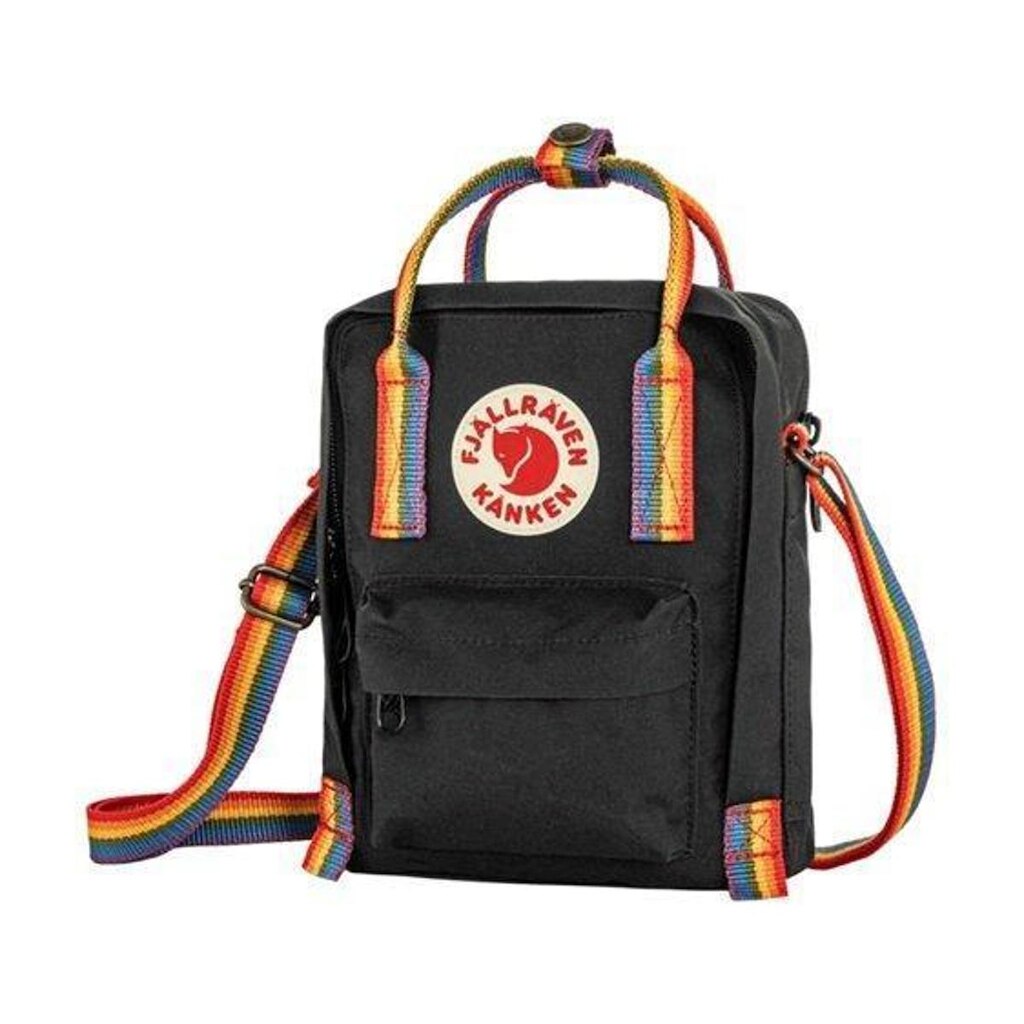 Bolsa Kånken Rainbow Sling Preta