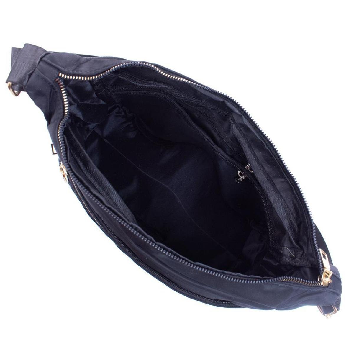 navy nylon bolsa