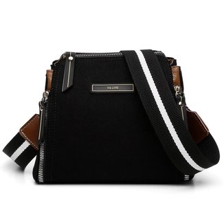 Bolsa Lona Alça Removível Linda e Estilosa o Acessório Ideal Para Compor Seu Look