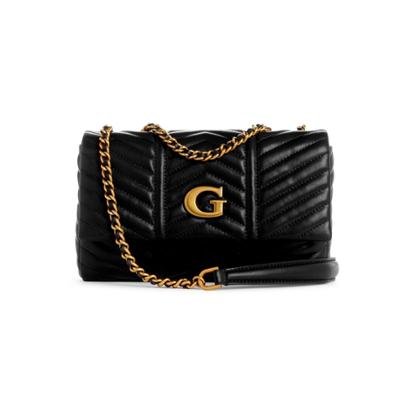 GUESS Lovide Borsa A Tracolla Convertibile In Ecopelle - Colore Stone