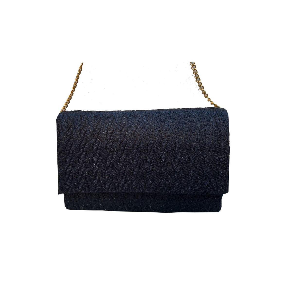 navy satin clutch bolsa