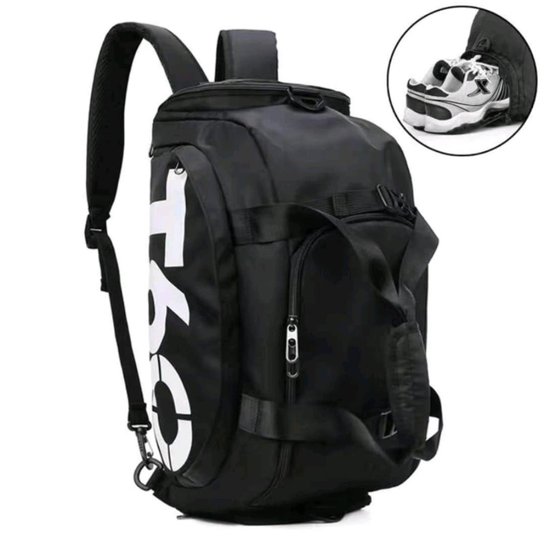 Bolsa Mala Mochila T60 Academia Bagagem Viagem Cor: - Preto Menor preço em Bolsa Mala Mochila T60 Academia Bagagem Viagem Cor: - Preto