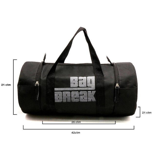 BOLSA MALA PARA TREINO PRETO.