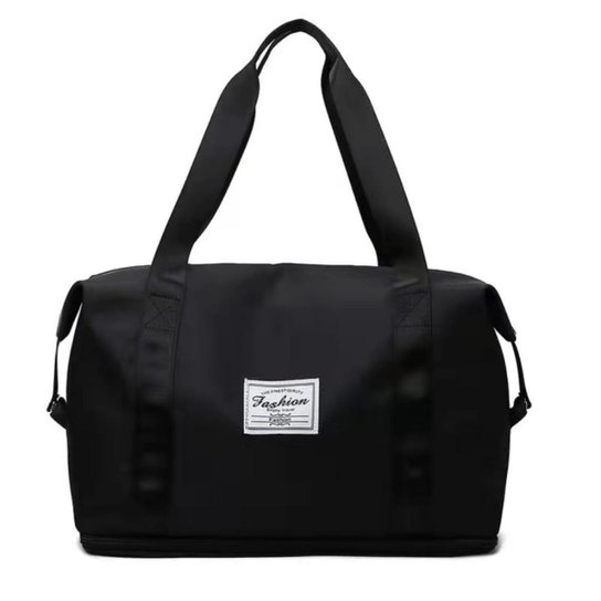 Bolsa Mala Para Viagem Dobrável Impermeável Com Grande Capacidade E Alça - Preto Menor preço em Bolsa Mala Para Viagem Dobrável Impermeável Com Grande Capacidade E Alça - Preto