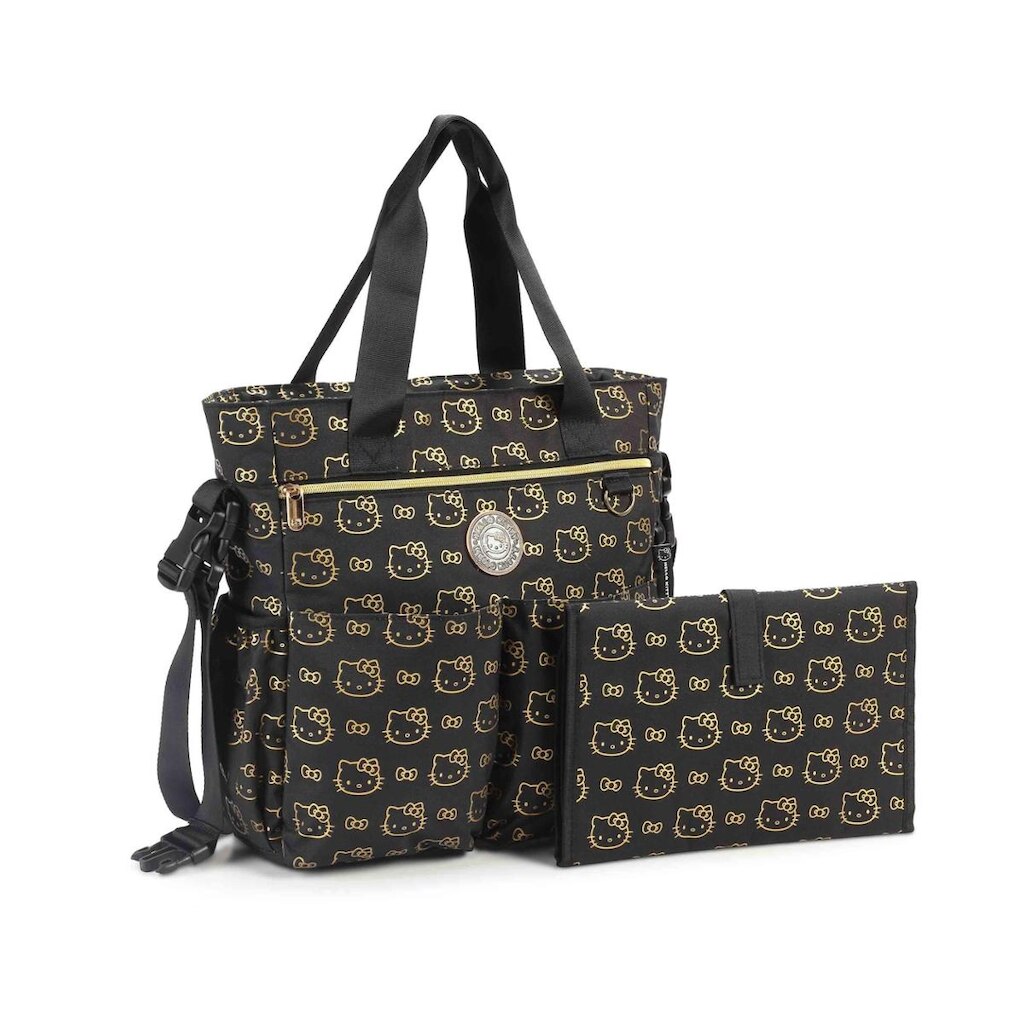 BOLSA MATERNIDADE COM TROCADOR HELLO KITTY BOLSA MAMÃE BEBE